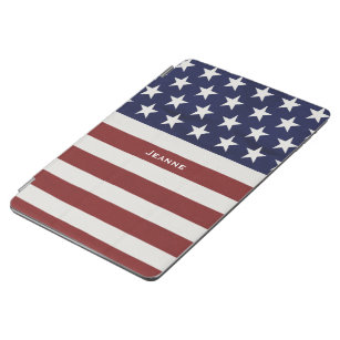 Capa Para iPad Air EUA bandeira americana costume patriótico do 4 de