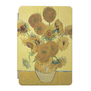 Capa Para iPad Mini Girassóis de Vincent van Gogh  , 1888