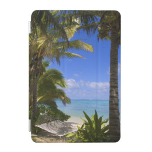 Capa Para iPad Mini Ilhas Cook com Palm na praia 2