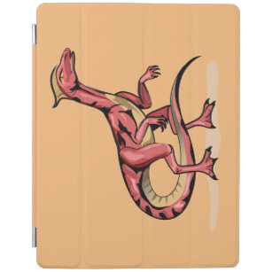 Capa Smart Para iPad Ilustração De Velociraptor.