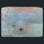 Capa Para iPad Air Impressão, Sunrise, Claude Monet, 1872<br><div class="desc">Oscar-Claude Monet (14 de novembro de 1840 - 5 de dezembro de 1926) era um pintor francês, fundador da pintura impressionista francesa e o mais consistente e prolífico praticante da filosofia do movimento de expressar suas percepções diante da natureza, especialmente quando aplicada à pintura plein air horizontal. O termo "impressionismo"...</div>