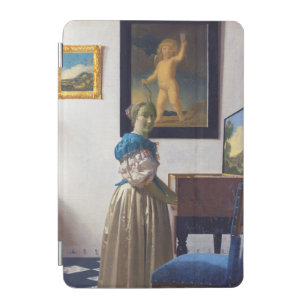 Capa Para iPad Mini Lady Standat a Virginal, Johannes Vermeer