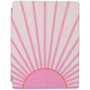 Capa Smart Para iPad Le Soleil 01 Sol Rosa Sol
