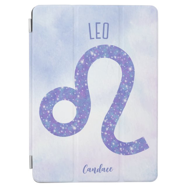 Capa Para iPad Air Lindo Símbolo de Astrologia de Leo Personalizado R (Frente)