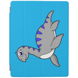Capa Smart Para iPad Ótima Ilustração De Um Monstro De Loch Ness.