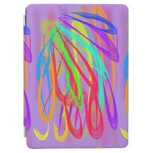 Capa Para iPad Air Penas Coloridas