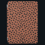 Capa Para iPad Air Pontos Impressos do Leopardo Rust Terracotta Cheet<br><div class="desc">Impressão animal - Manchas de impressão-leopardo - tons sujos - marrom / ferrugem.</div>