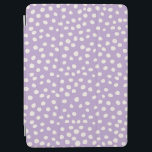 Capa Para iPad Air Pontos roxos Pontos de impressão animal<br><div class="desc">Portas Impressas em Animais - Pontos dalmáticos púrpura.</div>