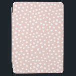 Capa Para iPad Air Pontos Selvagens Impressão Animal Esbranquiçado Po<br><div class="desc">Impressão animal - Manchas de impressão-leopardo - rosa e branco-rosado.</div>