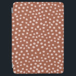 Capa Para iPad Air Portas de Impressão Animal Terracotta Dalmatian<br><div class="desc">Impressão Animal - Pontos Inspirados Castanhos / Ferrugem / Terracotta Dalmatian.</div>