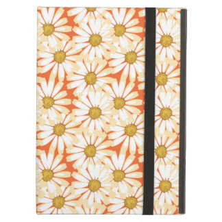 Capa Para iPad Air Teste padrão floral bonito das margaridas brancas
