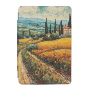 Capa Para iPad Mini Toscânia Itália van Gogh estilo