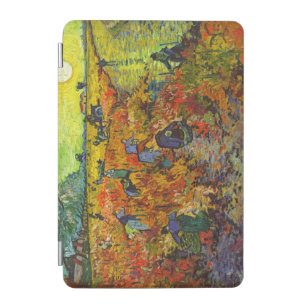 Capa Para iPad Mini Vincent van Gogh - O Vineyard Vermelho