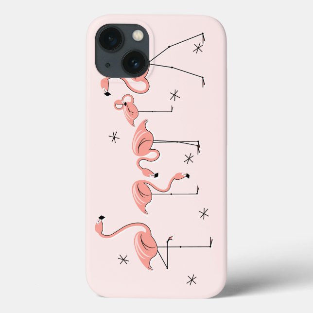 Capa para iPad Flamingos Pink Group (Verso)