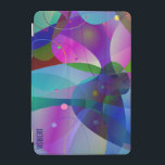 Capa Para iPad Mini Abstrato de arte moderna colorida<br><div class="desc">Arte abstrato colorida moderna.</div>