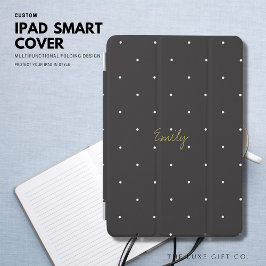 Capa Para iPad Mini bolinhas Pretas para Mini Cobrir iPad Personalizad