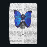 Capa Para iPad Mini Borboleta Azul Mannequin<br><div class="desc">Moda e Figurativa</div>