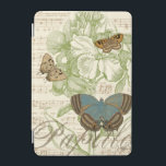 Capa Para iPad Mini Borboletas em Música Folha com Design Floral<br><div class="desc">Um design floral verde e uma partitura musical servem de fundo para um trio de borboletas nesta peça do Vision Studio. A palavra francesa para a borboleta, o papillon, também está gravada no fundo da peça. Se você tem um forte amor por borboletas, natureza, ou como se rodeasse de beleza,...</div>