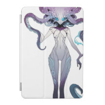Cobrir inteligente Lady Tentacle iPad