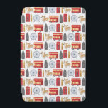 Capa Para iPad Mini Colagem de Ícones de Londres<br><div class="desc">Todos os favoritos,  incluindo o córgi da Rainha sobre presentes,  capas e acessórios decorativos em Londres.</div>