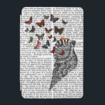 Capa Para iPad Mini Conch Shell e Borboletas 2<br><div class="desc">Animais e Natureza</div>