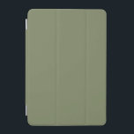 Capa Para iPad Mini Cor Sálida Verde Sage<br><div class="desc">Cor Sage Verde Sólido. Um verde moderno refinado que exalta elegância natural. Essa cor captura a essência de um chão de floresta sombreado. Perfeito para aqueles que buscam uma vibração serena. Essa matiz sofisticada se mistura perfeitamente na estética moderna e clássica. Abrace a beleza subestimada desta sombra serena.</div>