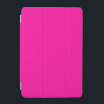 Capa Para iPad Mini Cor Sólida Neon Rosa<br><div class="desc">Um rosa vibrante e eletrificante que é cheio de energia e entusiasmo.Lembrete de sinais neonatais iluminando uma vida noturna movimentada na cidade ou as matizes vívidas das flores tropicais, esta cor é ousada, divertida e indesculpavelmente viva.Perfeito para fazer uma declaração impressionante.</div>