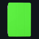 Capa Para iPad Mini Cor Sólida Neon Verde<br><div class="desc">Cor Sólida Neon Verde. Uma cor vibrante e atraente que evoca energia,  entusiasmo e crescimento. Ideal para aqueles que querem fazer uma declaração. Essa cor vívida e versátil tem uma vibração moderna e suja. Sua matiz brilhante e enérgica é certamente uma impressão duradoura.</div>