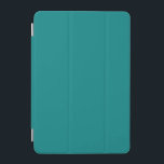 Capa Para iPad Mini Cor Sólida Teal<br><div class="desc">Fundo de cor sólida lacrimejante. Coordene suas cores.</div>