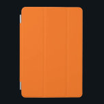 Capa Para iPad Mini Cor Sólido Laranja Brilhante<br><div class="desc">Fundo de cor sólida laranja-claro. Coordene suas cores. Bonito sombra de laranja.</div>