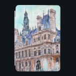 Capa Para iPad Mini Destinos | Watercolor Rustic Hotel de Ville<br><div class="desc">Encontre essa design de tinta e aquarela criada por Melissa Wang, trazida a vocês pelo World Art Group, sobre uma gama fantástica de excelentes do Zazzle. Veja como sua delicada abordagem aos detalhes deu vida ao saltante Hotel de Ville, de suas muitas janelas, arcos e estátuas até a face do...</div>