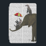 Capa Para iPad Mini Elefante e Pinguim<br><div class="desc">Entretenimento e lazer</div>