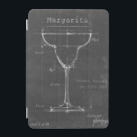 Capa Para iPad Mini Esquema de vidro preto e branco da Margarita<br><div class="desc">Planta de vidro da Margarita Preta e Branca. Ethan Harper. ID da imagem: 106175Z.</div>
