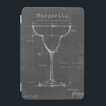 Capa Para iPad Mini Esquema de vidro preto e branco da Margarita<br><div class="desc">Planta de vidro da Margarita Preta e Branca. Ethan Harper. ID da imagem: 106175Z.</div>