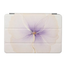 Flor de Aguarela Lavanda Minimalista