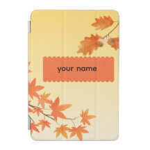 Folhas de Outono Rústicas Personalizadas