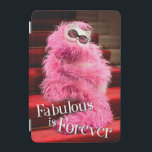 Capa Para iPad Mini Gato branco da diva envolvido na boa cor-de-rosa<br><div class="desc">Bom engraçado da sensação! Avanti,  o humor global Brand™ foi divertido o mundo com seus cartões seriamente engraçados por mais de 35 anos. Nossos caráteres vivem vida ao mais completo e comemoram o humor na vida quotidiana.</div>