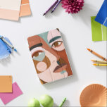 Capa Para iPad Mini Geo Face para Cima<br><div class="desc">Geo Face III de Victoria Borges. | 142046GG</div>