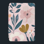 Capa Para iPad Mini Mala IP Floral Feminina Rosa e Teal Suave<br><div class="desc">Adicione um pop de bonito ao seu telefone com este IPad Floral Rosa Suave e Teal! Projetado para amantes de pastéis gentis, padrões inspirados no jardim e talento feminino, este caso apresenta um delicado trabalho de arte floral em uma paleta suave de cor-de-rosa e coleira. Disponível para a maioria dos...</div>