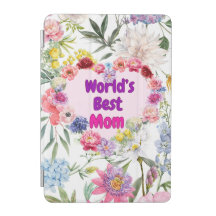 Melhor mãe do mundo - Cobrir inteligente Floral iP