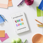 Capa Para iPad Mini Modelo de cobertura de ar iPad do texto do logotip<br><div class="desc">Fontes e cores personalizadas - Design suas próprias capas de ipad personalizadas com logotipo de empresa personalizado e texto Nome de mídia social Slogan Promocional capas de ipad Business Gift - Adicionar seu logotipo - Imagem - Código de foto ou QR / Slogan comercial - Linha de etiqueta - Nome...</div>