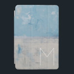 Capa Para iPad Mini Monograma | Aura prateada<br><div class="desc">Home Décor</div>