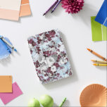 Capa Para iPad Mini Padrão floral de bolor branco pastel branco Boho b<br><div class="desc">Um boho burgundy branco e pastel colore marble standard floral. Esta na moda elegante trendy girly country chic vintage flores é perfeita para qualquer garota de moda clássica ou qualquer outra pessoa. Personalize este design com sua própria mensagem e informações personalizadas. Todas as designs são impressas.</div>