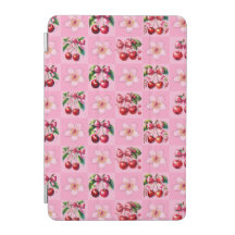 Pink Gingham Cherry Blossom 