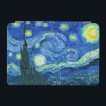 Capa Para iPad Mini PixDezines Van Gogh Starry Night/Rua. Remy<br><div class="desc">A famosa pintura de Van Gogh, "A Noite Estrelada." Pintado durante sua estadia no asilo Remy Santo na década de 1880, van Gogh retratou as colinas rolantes e árvores ciprestes que viu de sua janela. Melhorado digitalmente pela PixDezines. Copyright © 2008-2016 PixDezines.com™ e PixDezines™ em zazzle.com. Todos os direitos reservados....</div>