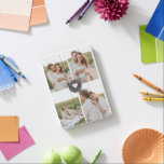 Capa Para iPad Mini Presente de Fotografia da Família Personalizada de<br><div class="desc">Presente de Fotografia da Família Personalizada de Colagem Moderna</div>