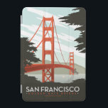 Capa Para iPad Mini San Francisco, CA - golden gate bridge<br><div class="desc">O grupo do design de Anderson é uma empresa vencedor dum prémio da ilustração e do design em Nashville,  Tennessee. O fundador Joel Anderson dirige uma equipe de artistas talentosos criar a arte original do poster que olha como impressões clássicos da propaganda do vintage do 1920 aos anos 60.</div>