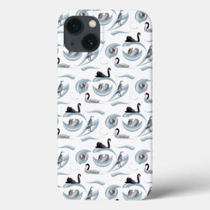 Capa para iPad Mini Swan Frenzy (escolha a cor)