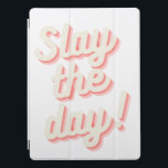 Capa Para iPad Pro Apresente o Dia Engraçado Chefe Babe Entrepreneur<br><div class="desc">Escreva o dia e lembre-se de seus objetivos e espírito com este bem projetado produto para bebês patrões,  chefes de menina e empresários! Capa de ipad engraçada com o slogan "Apostar o Dia" para mantê-lo motivado e focado. presente de excelente para meninas e empreendedores.</div>
