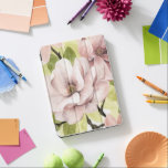 Capa Para iPad Pro Blush Magnolia Flowers<br><div class="desc">Blush Magnolia II por Grace Popp. Apresenta um close-up de flores rosadas em floração.</div>